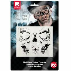 Face Tattoo Skull -FiestaMágica Ventas 46774 gr7