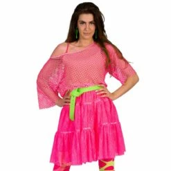Netshirt Neon Roze