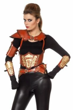 Warrior Set Bruin/Goud Dames