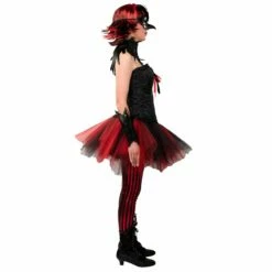 Corset Zwart/Rood -FiestaMágica Ventas corset 3 gr