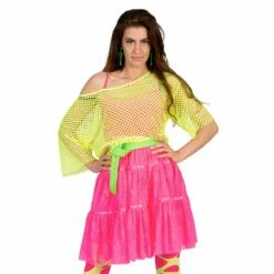 Netshirt Neon Geel