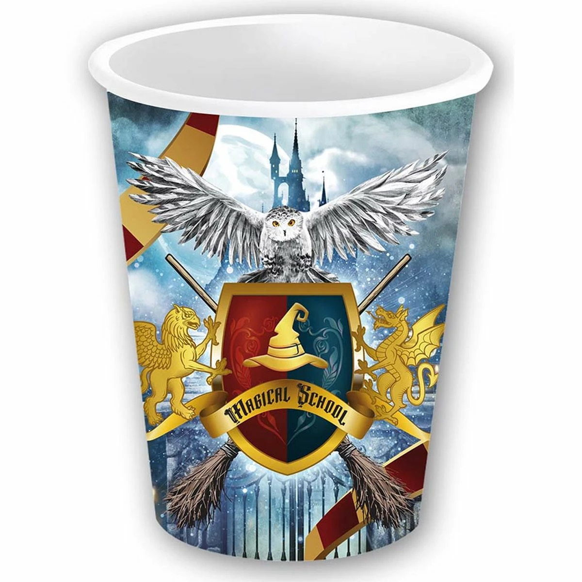 Harry Potter Bekers (6 Stuks) 1 Harry Potter Bekers (6 Stuks)