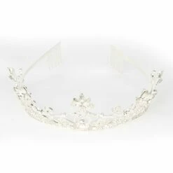 Tiara Kam Luxe Zilver 5 Tiara Kam Luxe Zilver -FiestaMágica Ventas kroon zilver 3 gr