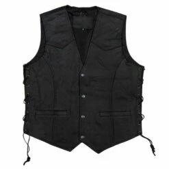 Leren Vest