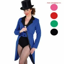 Slipjas Dames Texturé Blauw