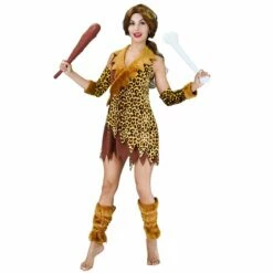 Holbewoonster Kostuum (vijfdelig)