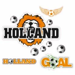 Raamstickers Holland Voetbal