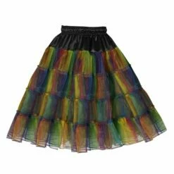 Regenboog Petticoat 3-laags