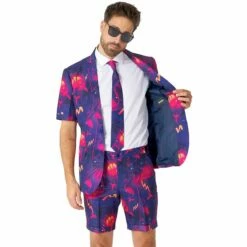 Herenkostuum Suitmeister Summer Retro Navy -FiestaMágica Ventas summerretro 4 gr