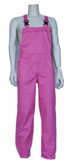 Tuinbroek Volwassen Div Kleuren -FiestaMágica Ventas tuinbroek polyester katoen rose 3
