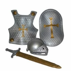 Ridderset 4-delig Zilver